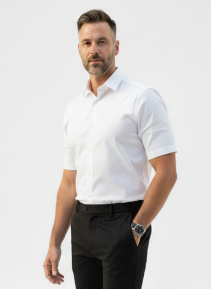 Windsor Short Sleeve Dress Shirt – Alter Ego