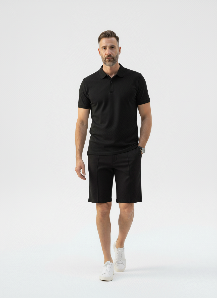 Heritage Polo Shirt: Impeccable Craftsmanship for the Modern Wardrobe - Alter Ego