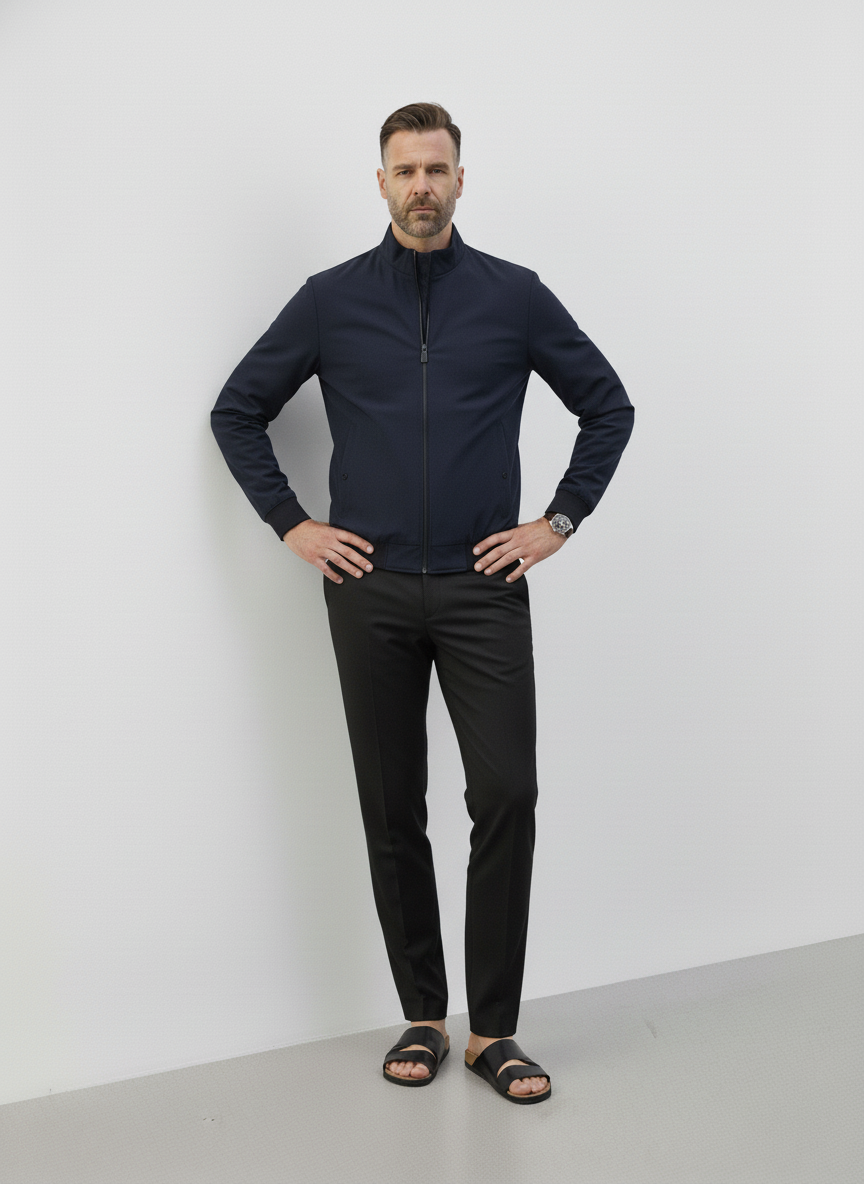 Padded Stand Collar Jacket – Alter Ego