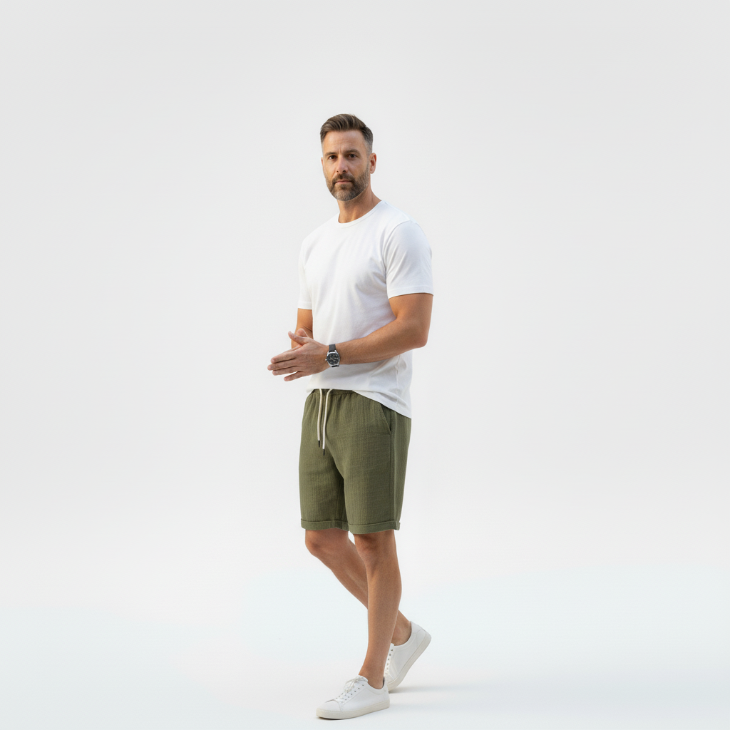 Summer Textured Loose Shorts – Alter Ego