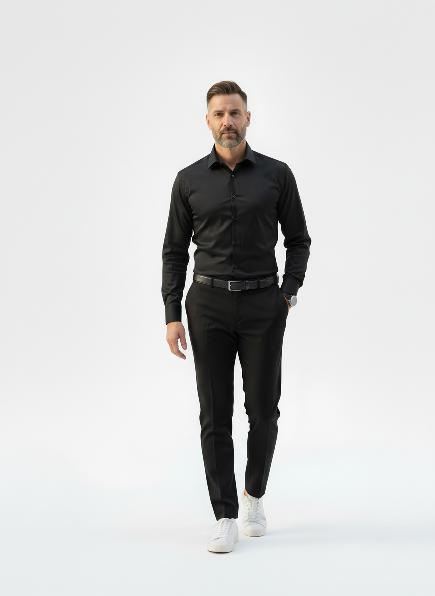 Devon Waffle Knit Polo – Alter Ego