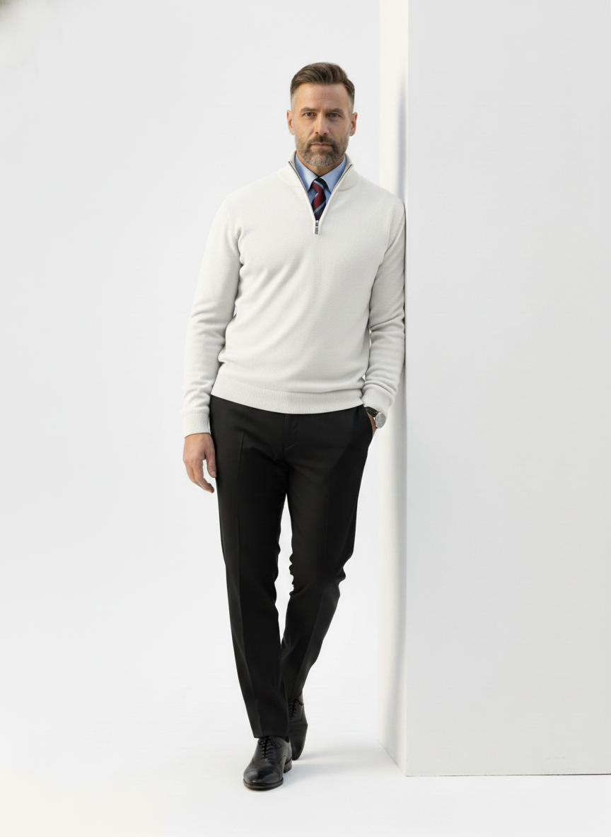 Old Money Turtleneck Pullover – Caspian's