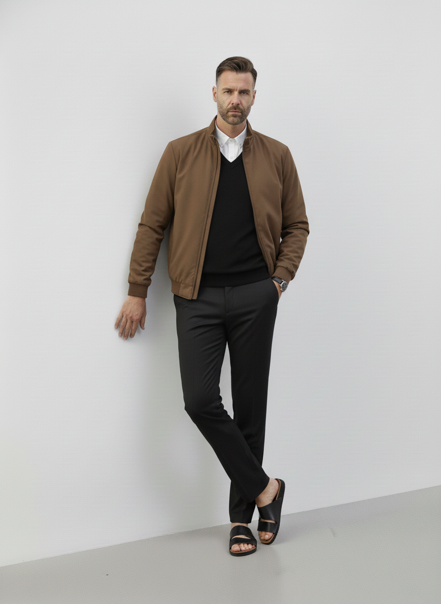 Padded Stand Collar Jacket – Alter Ego