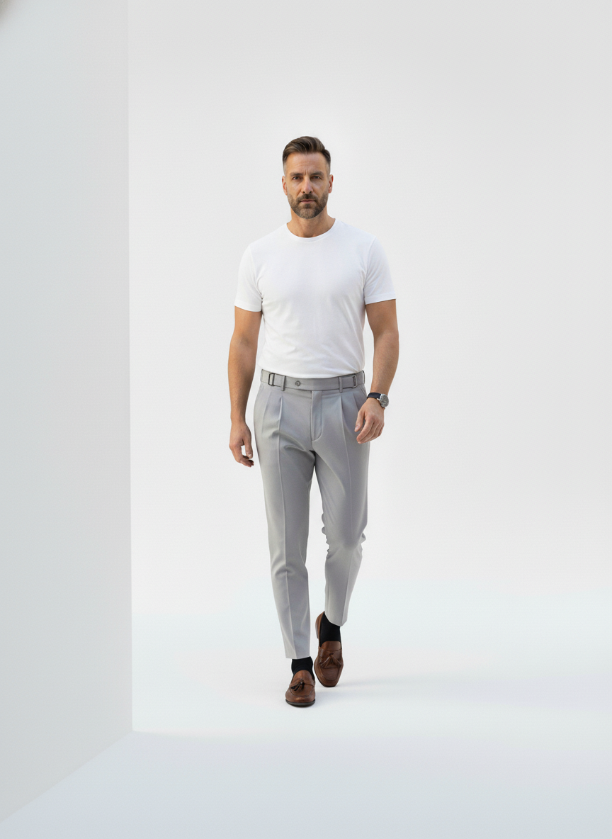 White Versatile Suit Pants – Alter Ego