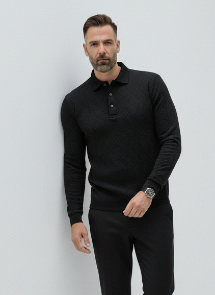 Oxford Long Sleeve Polo – Alter Ego