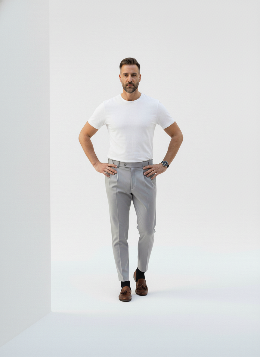 White Versatile Suit Pants – Alter Ego