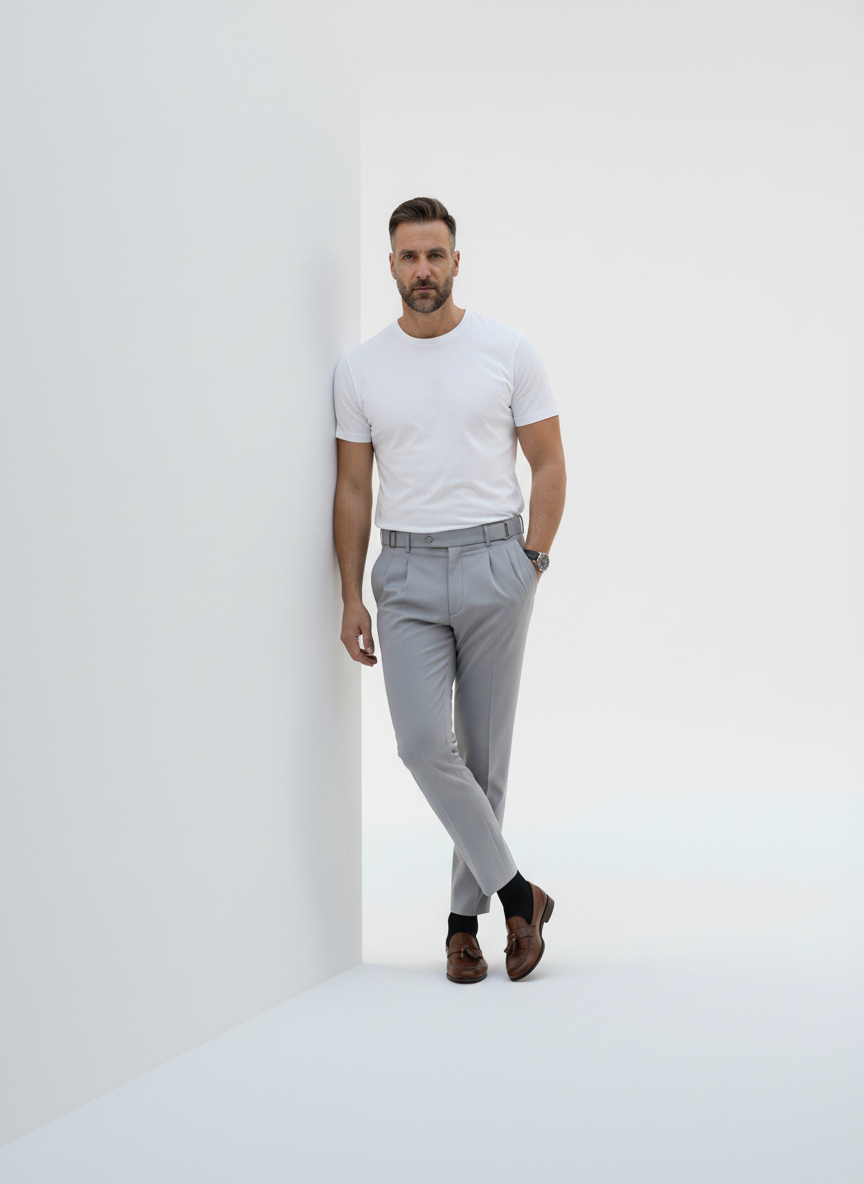 White Versatile Suit Pants – Alter Ego