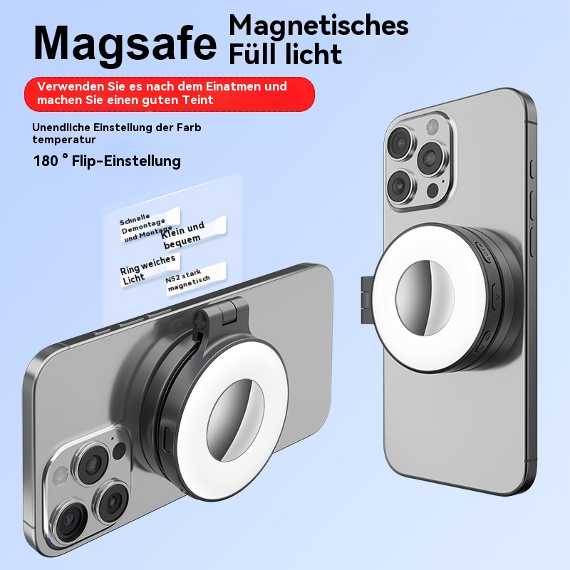 【Werden Sie schöner】 Magnetisches Handy-Fülllicht