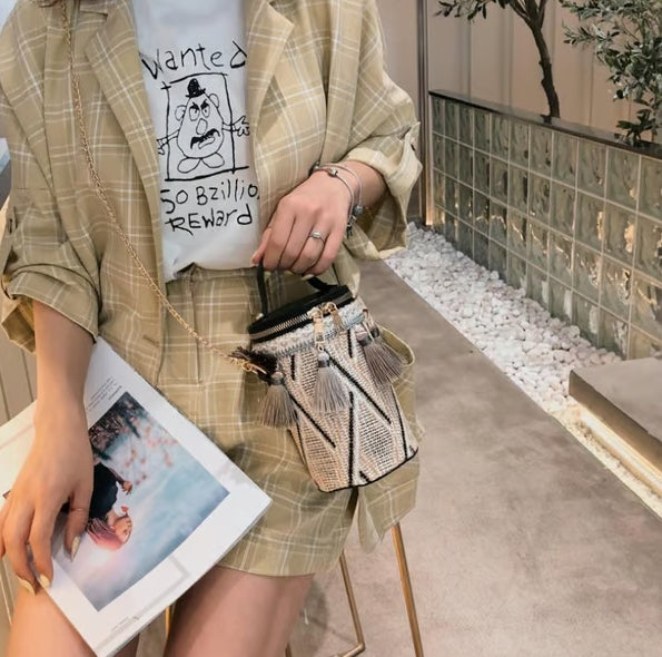 (5 Paar) Vintage-Socken mit bestickten Blumen