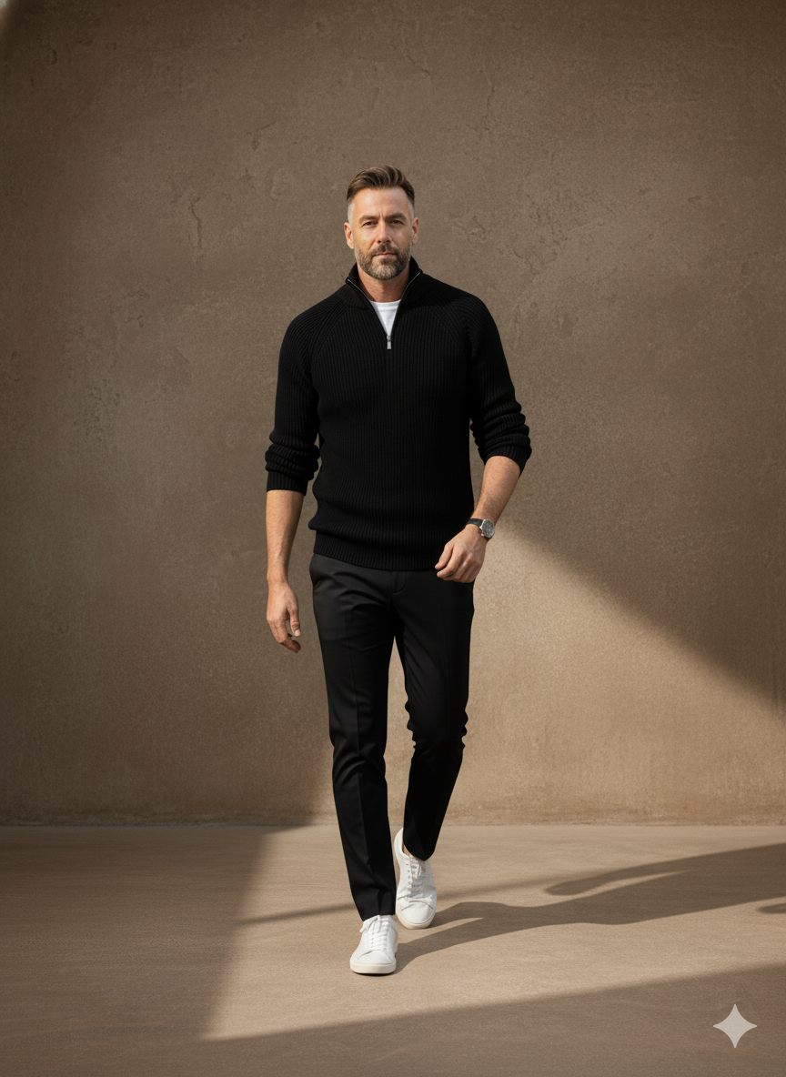 Notting Hill Half-Zip Sweater – Caspian's