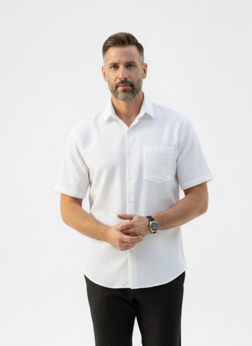 Belgravia Button-Front Shirt – Caspian's