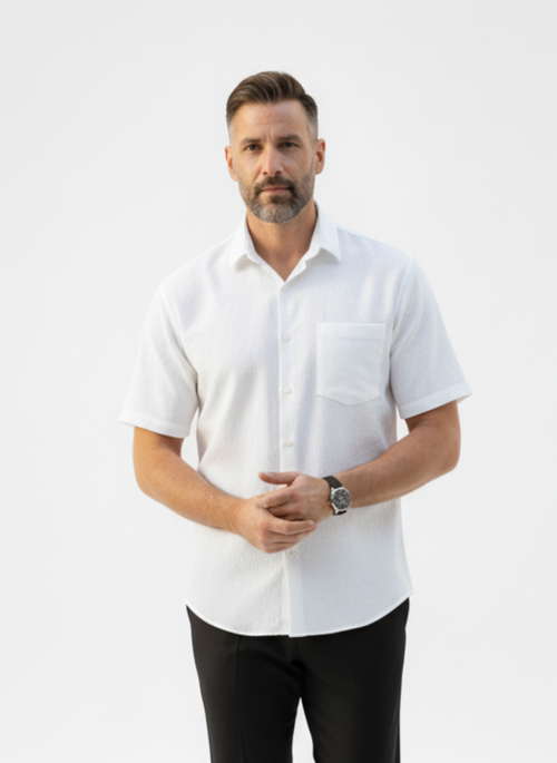 Belgravia Button-Front Shirt – Caspian's