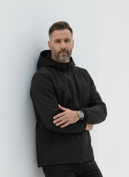 Camden Hooded Tech Cardigan – Caspian's