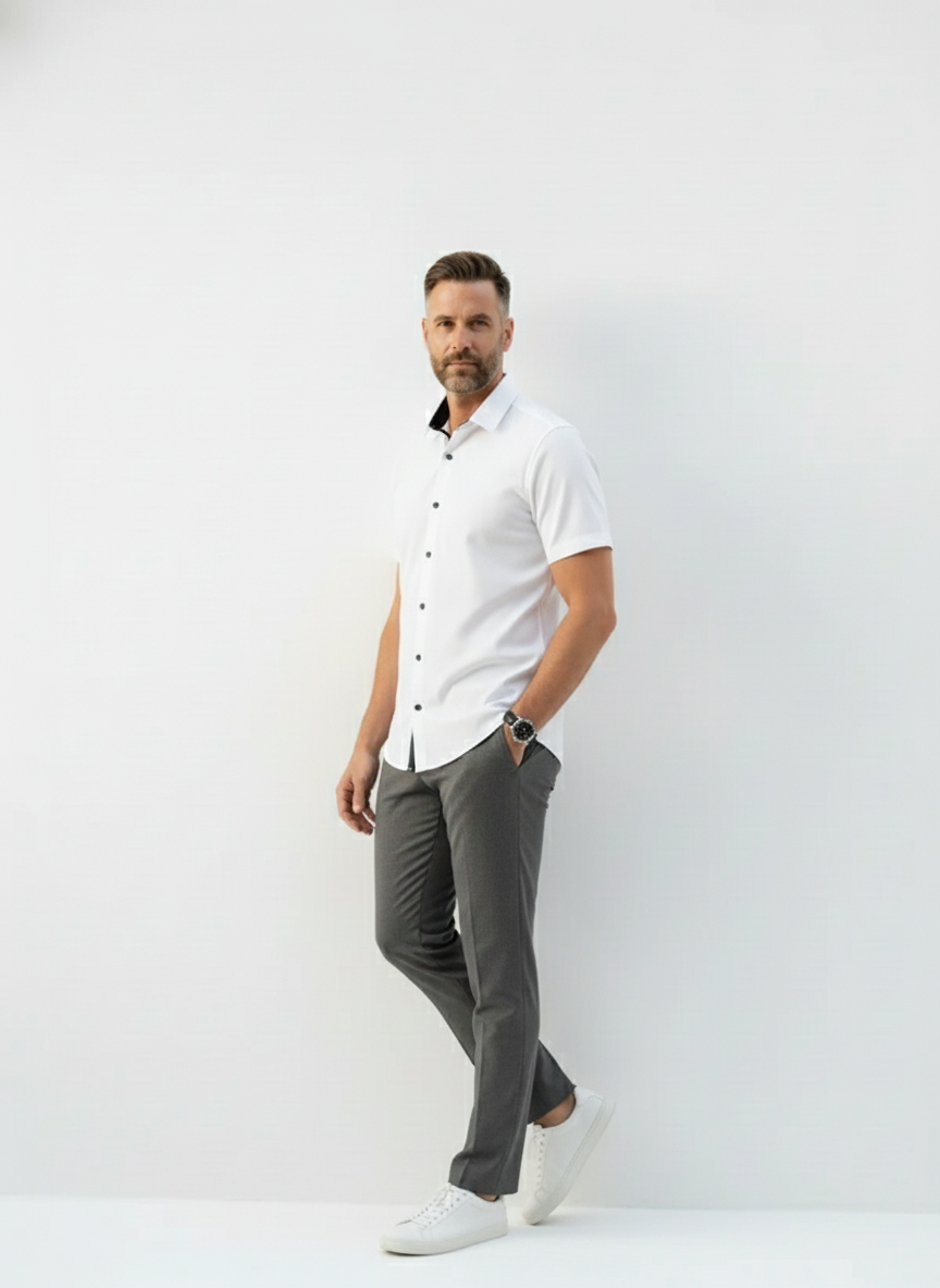 Hampstead Riviera Colour-Block Shirt – Caspian's