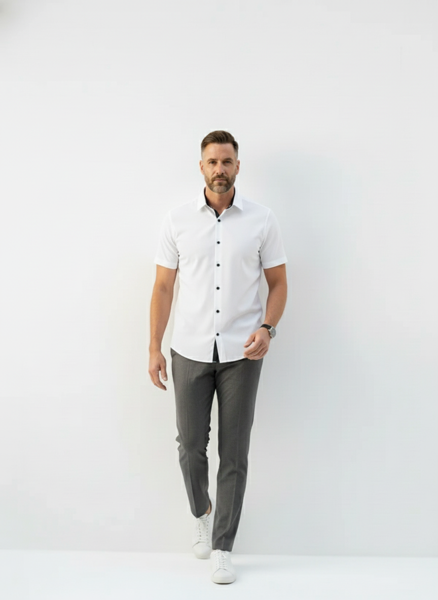 Hampstead Riviera Colour-Block Shirt – Caspian's