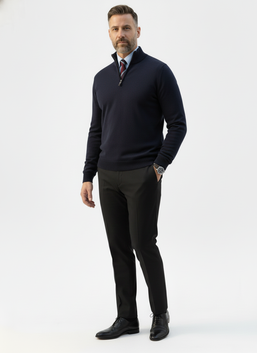 Old Money Turtleneck Pullover – Alter Ego