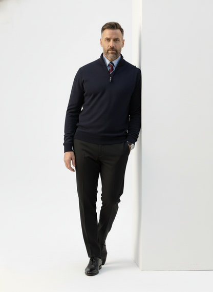 Old Money Turtleneck Pullover – Caspian's