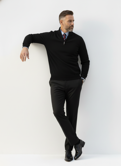 Old Money Turtleneck Pullover – Caspian's