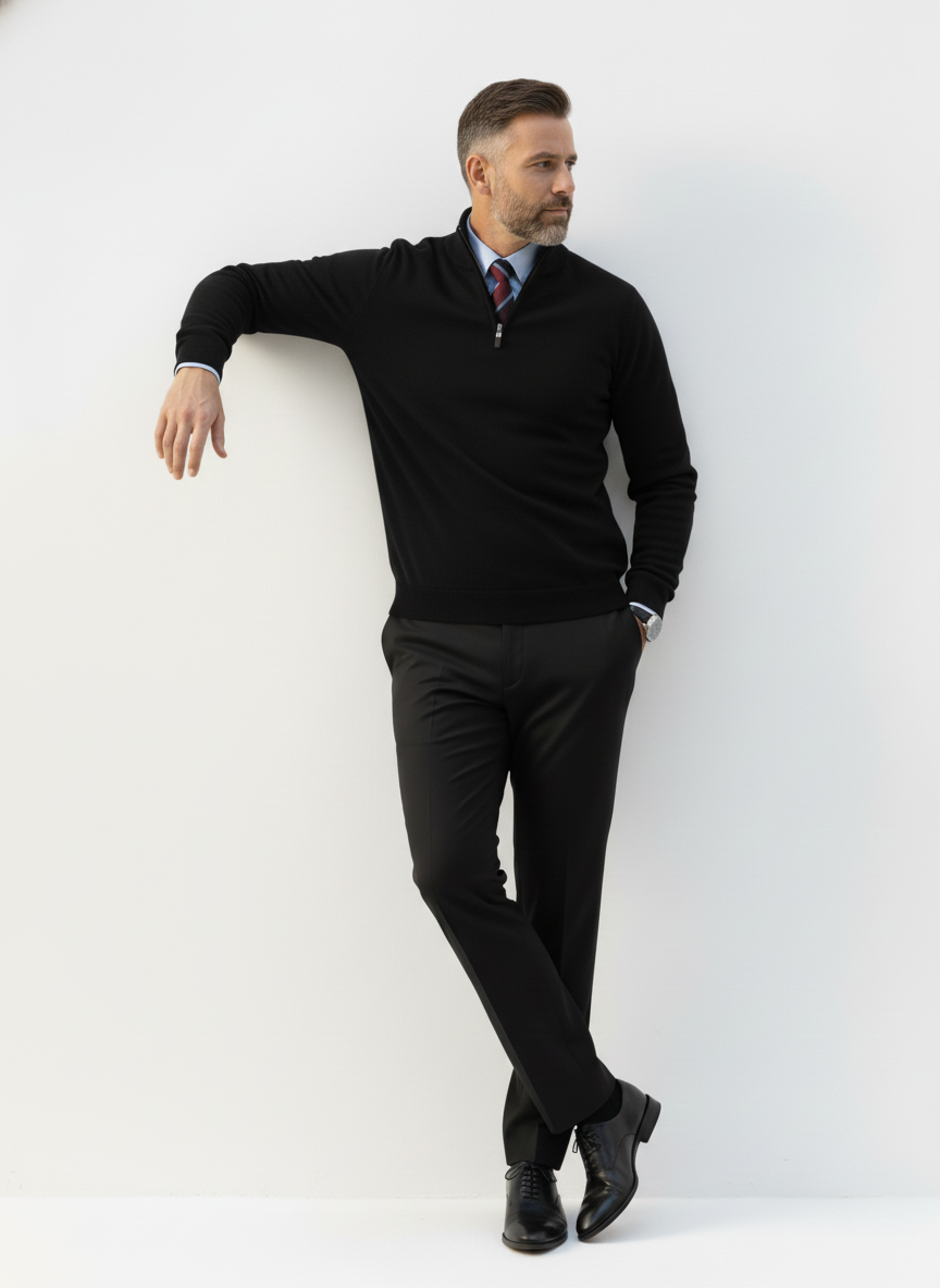 Old Money Turtleneck Pullover – Alter Ego