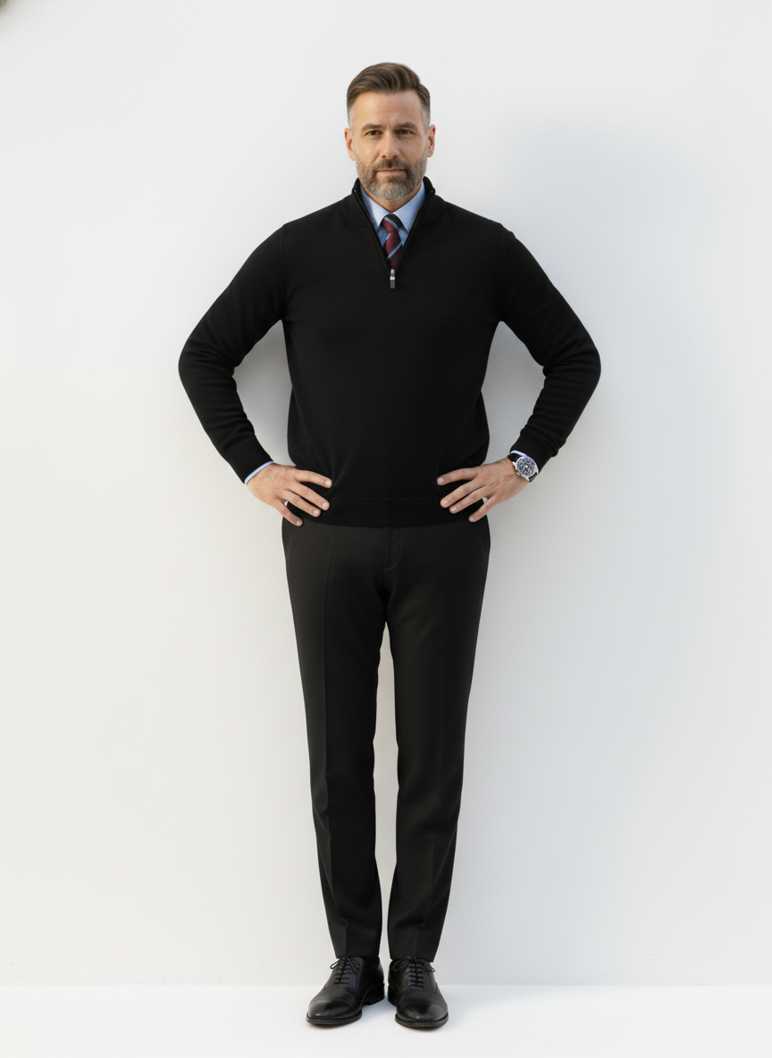 Old Money Turtleneck Pullover – Caspian's