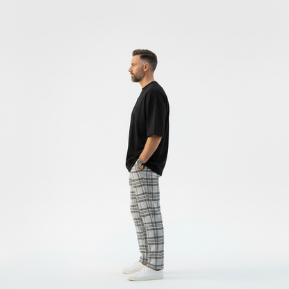 Edinburgh Plaid Drawstring Trousers – Caspian's