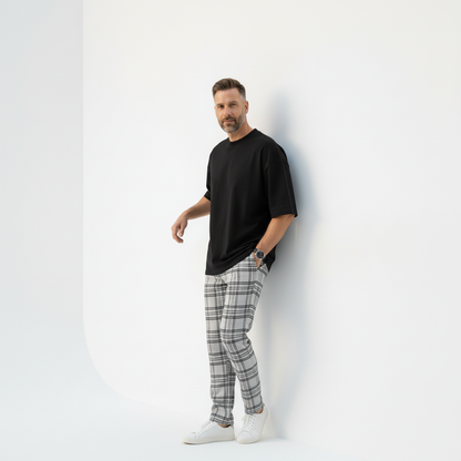 Edinburgh Plaid Drawstring Trousers – Caspian's
