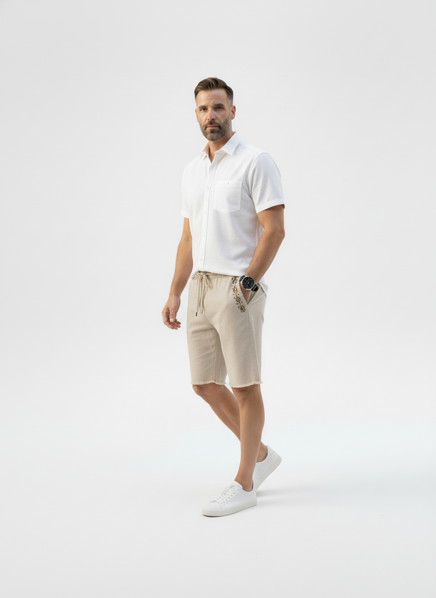 Riviera Woven Drawstring Shorts – Caspian's