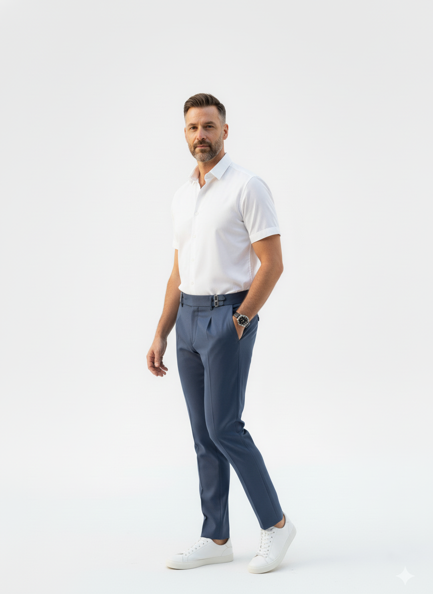 Oxford Tapered Dress Trousers – Caspian's