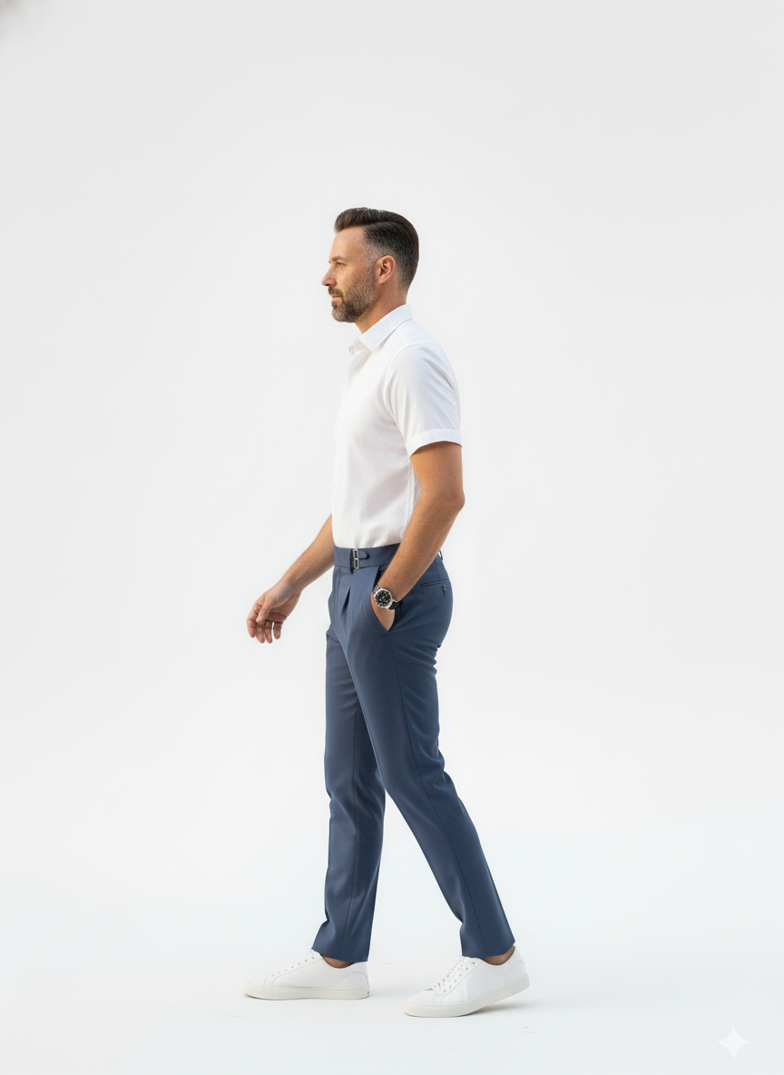 Oxford Tapered Dress Trousers – Caspian's