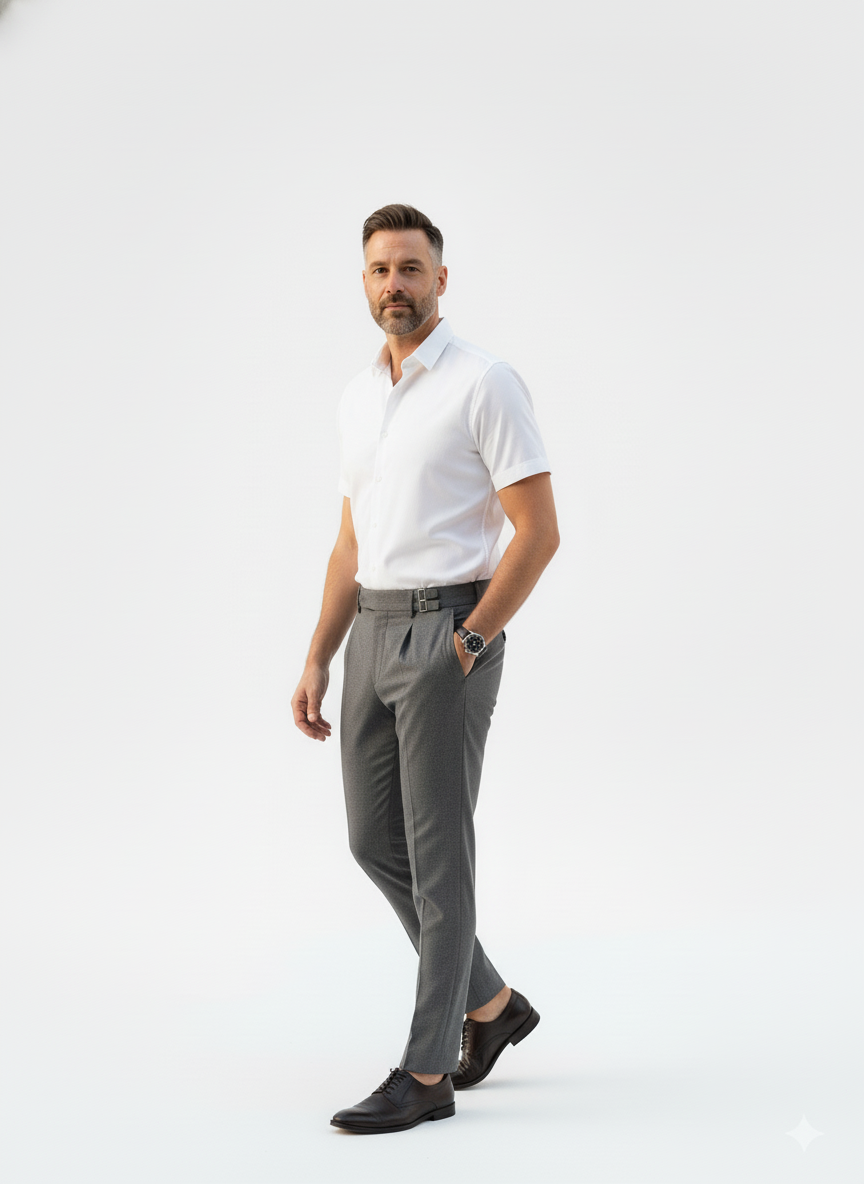 Oxford Tapered Dress Trousers – Caspian's