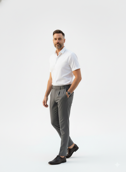 Oxford Tapered Dress Trousers – Caspian's