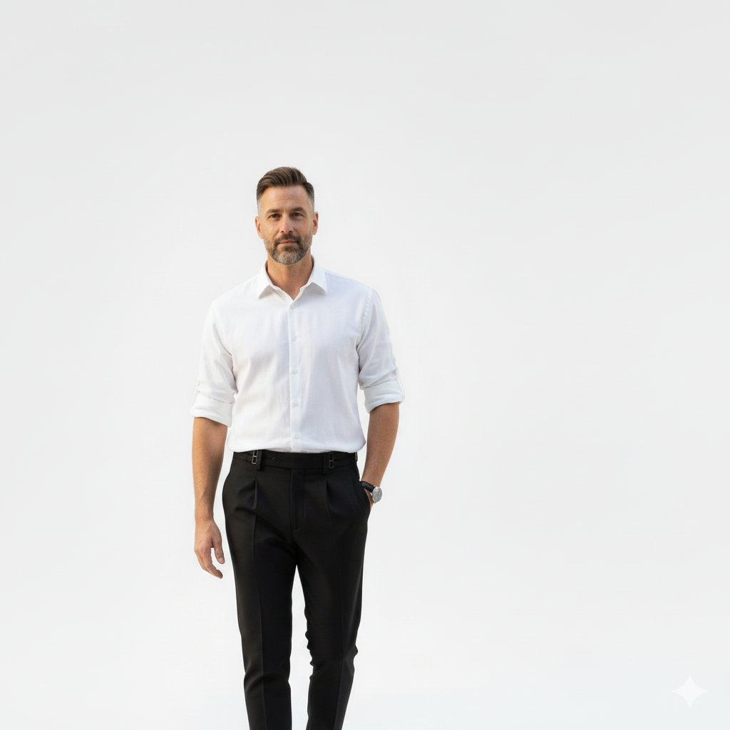 Oxford Tapered Dress Trousers – Caspian's