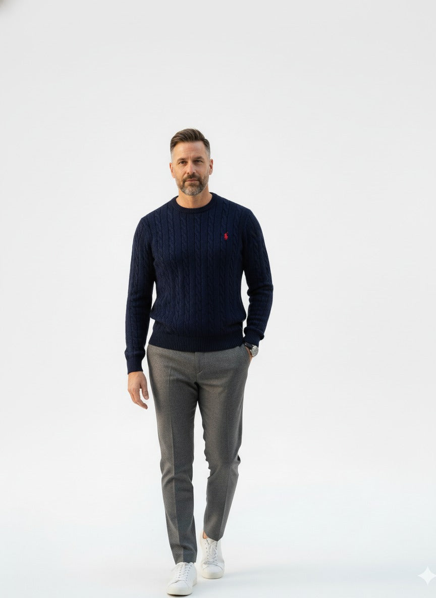 Cambridge Cotton Crew Sweater – Caspian's