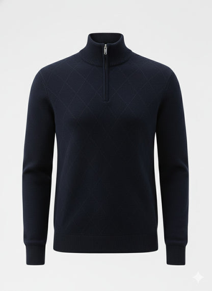 Kensington Lightweight Half-Zip Knit – Caspian's