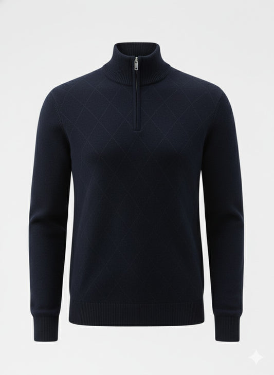Kensington Lightweight Half-Zip Knit – Caspian's