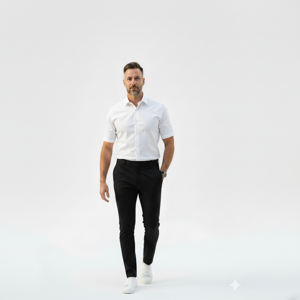 Windsor Short Sleeve Dress Shirt – Caspian's