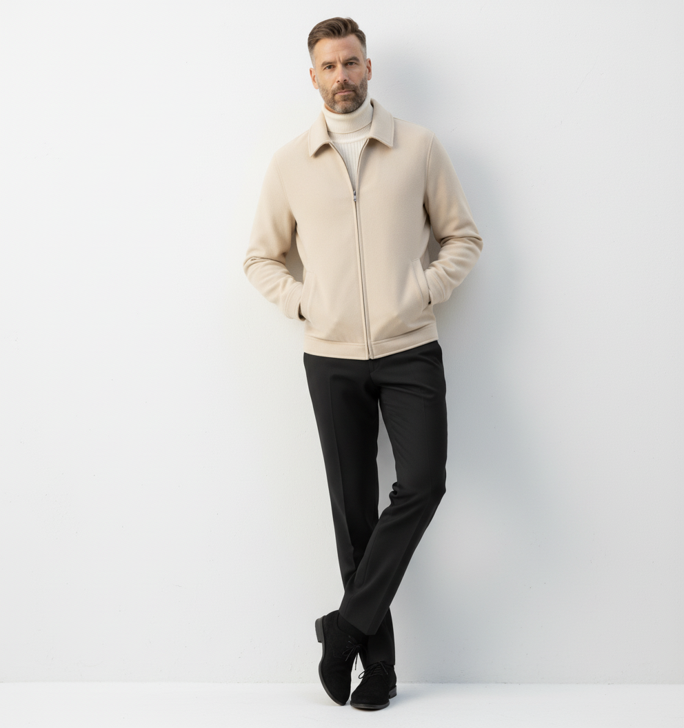 Somerset Wool Zip Jacket – Caspian's