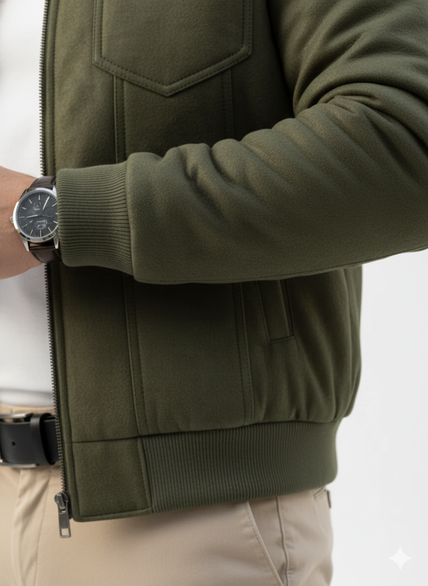 Belford Faux Suede Sherpa Jacket – Caspian's