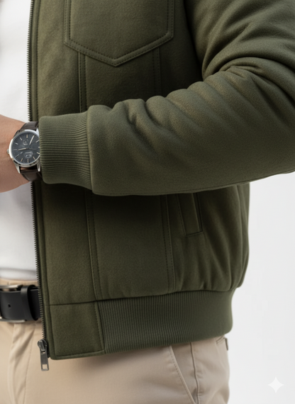 Belford Faux Suede Sherpa Jacket – Caspian's