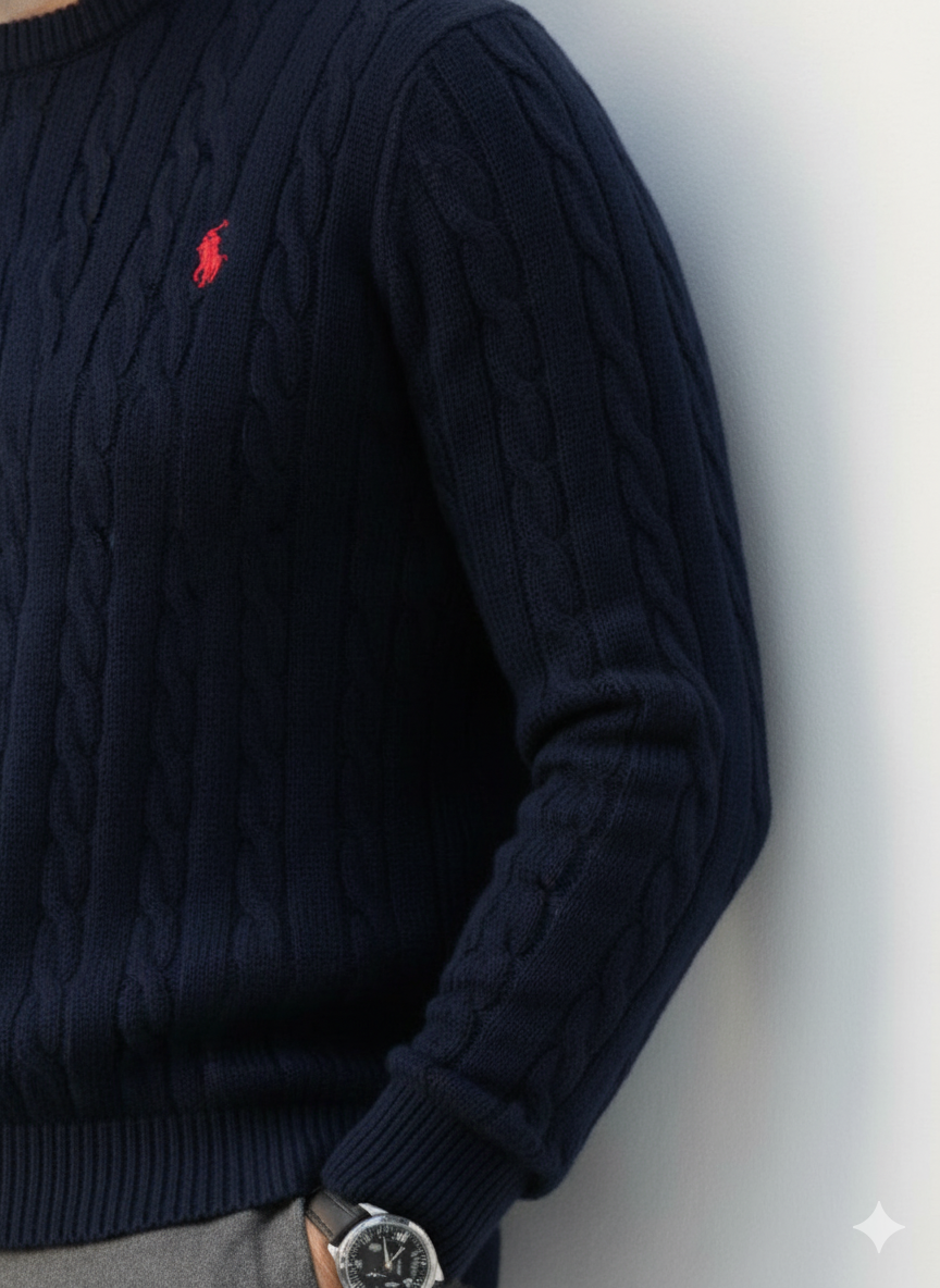 Cambridge Cotton Crew Sweater – Caspian's