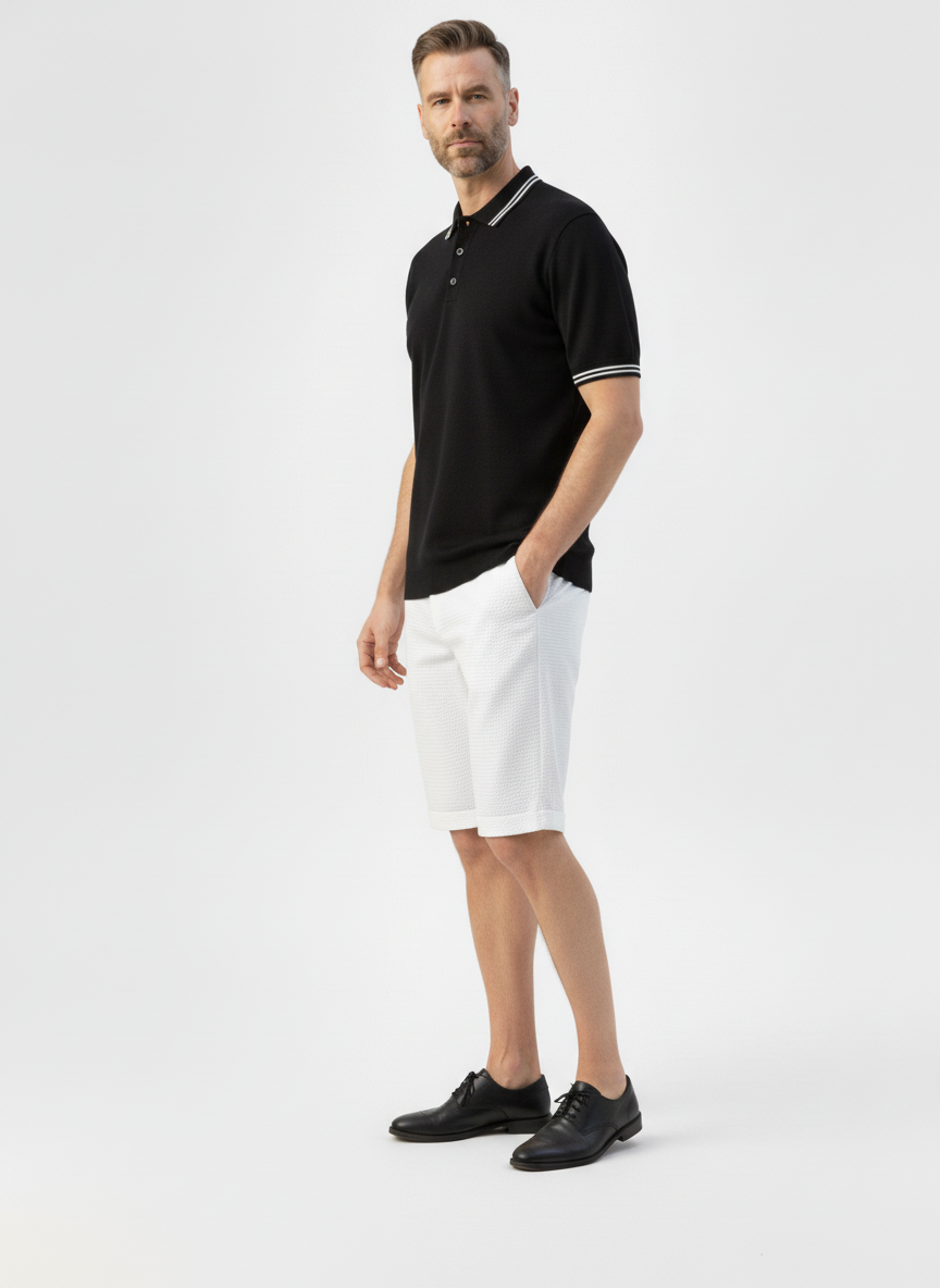 Fleet Street Striped Polo – Caspian's