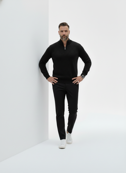 Kensington Lightweight Half-Zip Knit – Caspian's