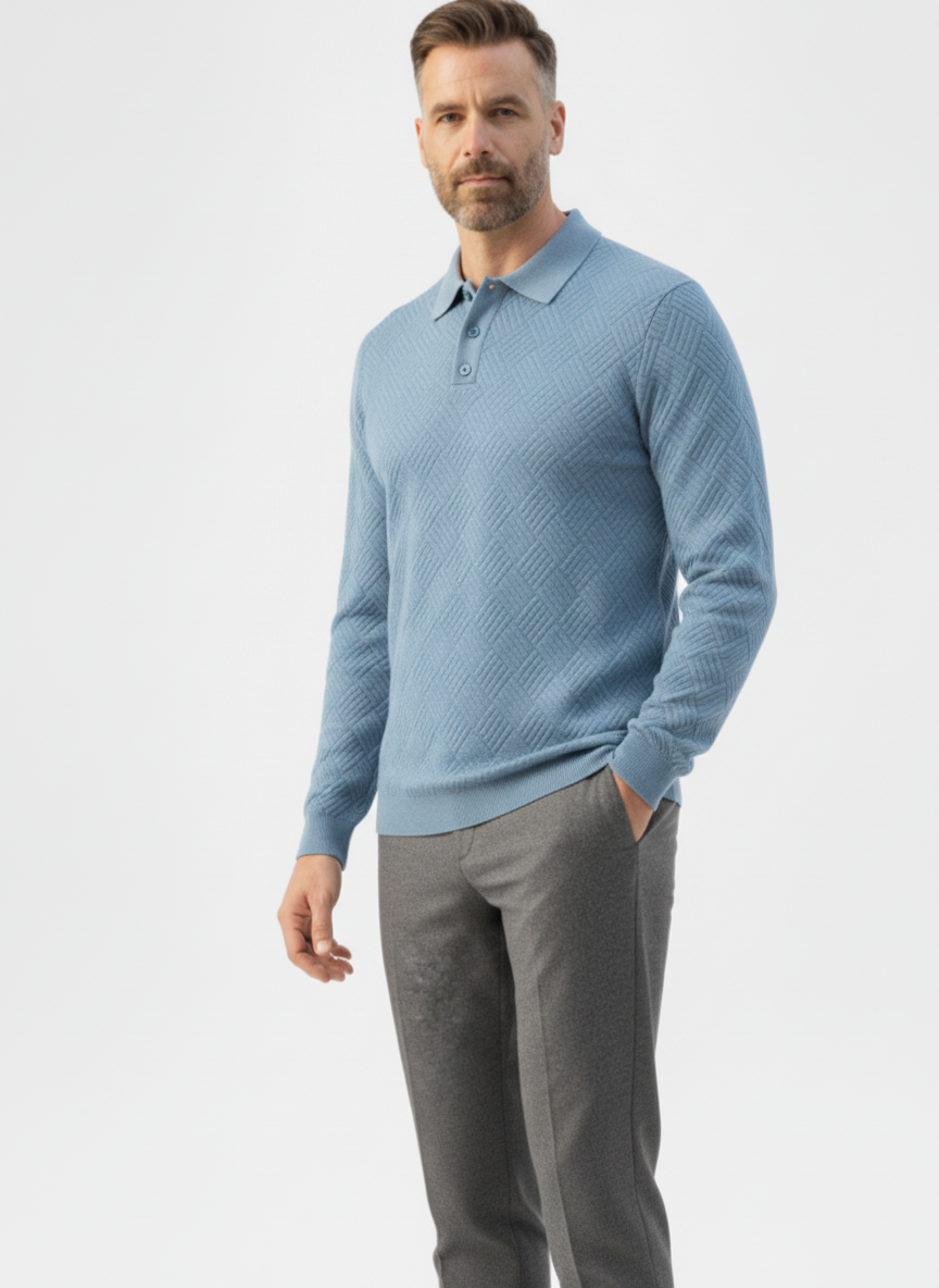 Oxford Long Sleeve Polo – Alter Ego