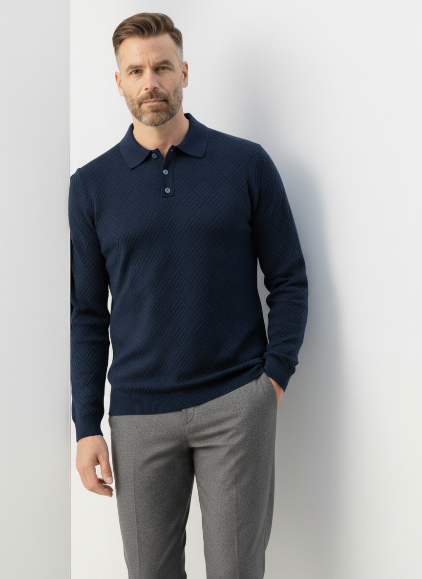 Oxford Heritage Knit Polo – Caspian's