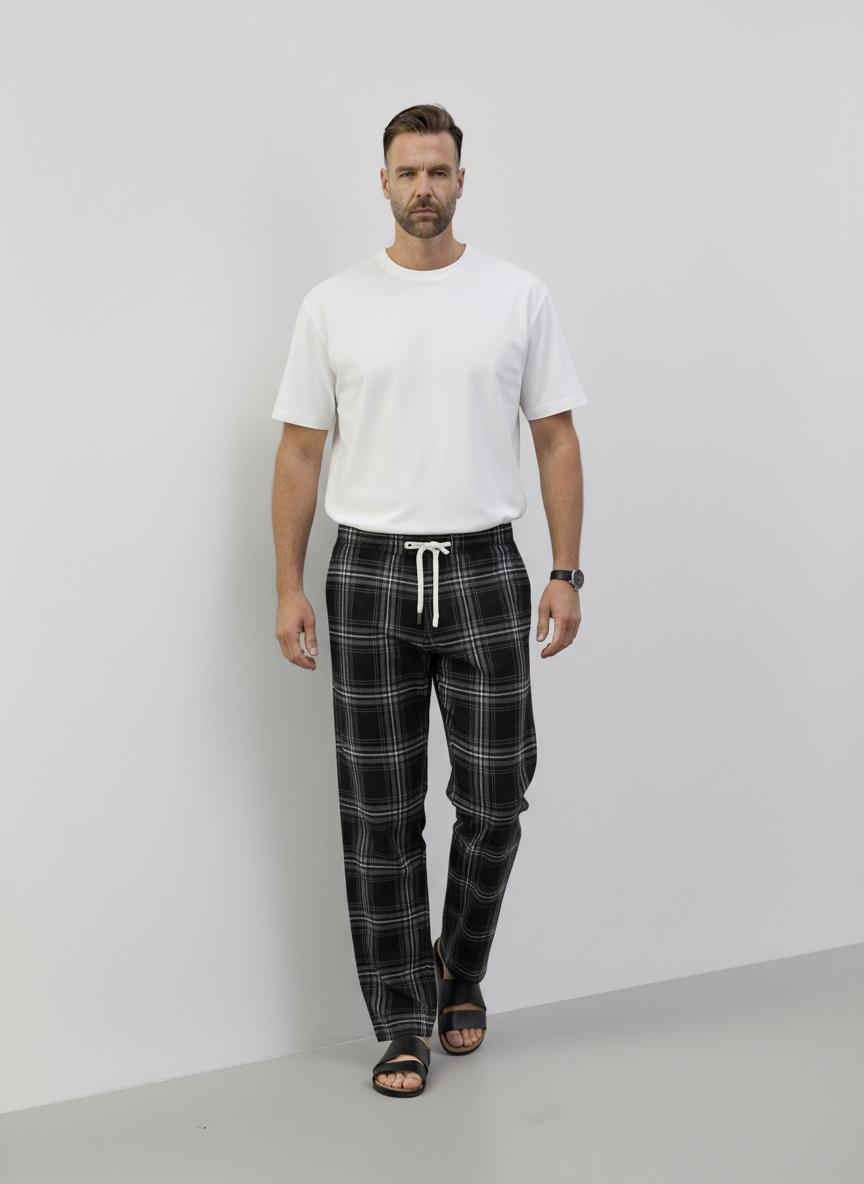Edinburgh Plaid Drawstring Trousers – Caspian's
