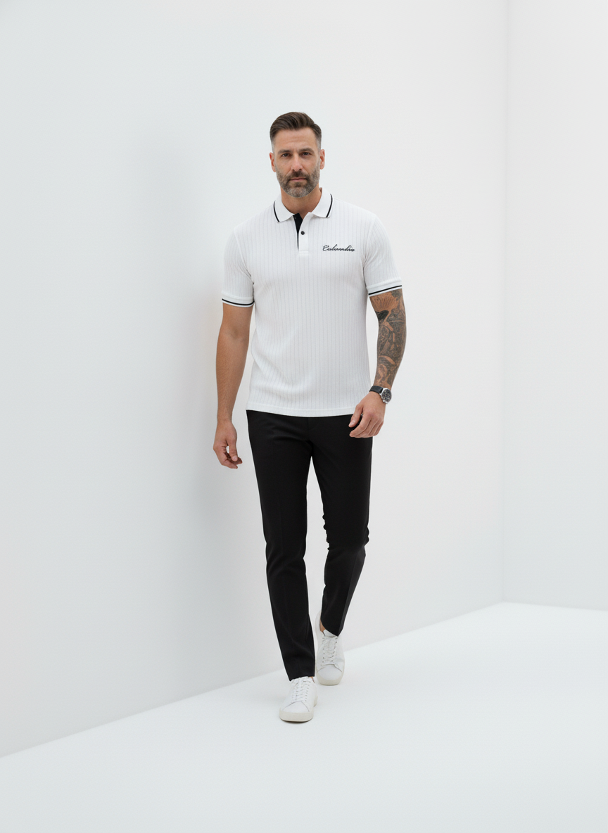 Brighton Contrast Polo – Caspian's
