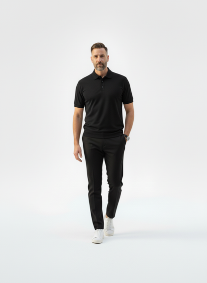 Savile Core Cotton Polo – Caspian's