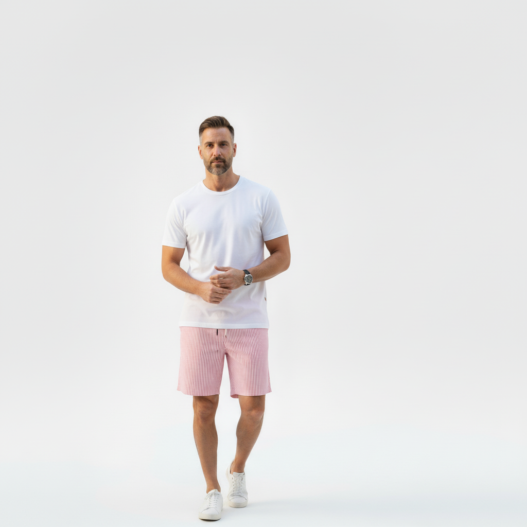 Lido Vertical Stripe Swim Shorts – Caspian's