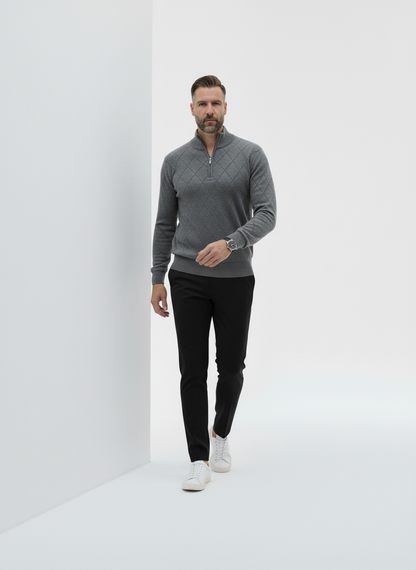 Kensington Lightweight Half-Zip Knit – Caspian's
