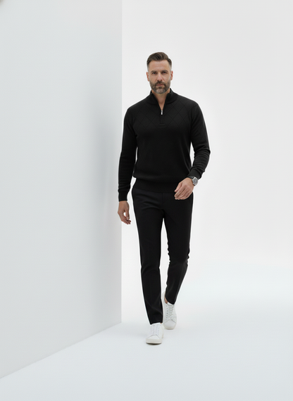 Kensington Lightweight Half-Zip Knit – Caspian's